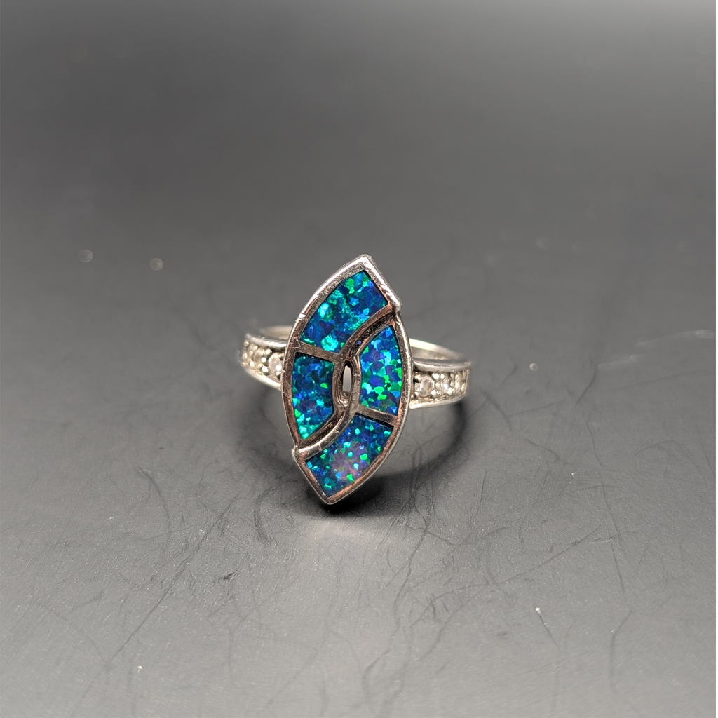 While above, the woven stars